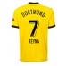 Borussia Dortmund Giovanni Reyna #7 Hemma matchtröja 2023-24 Kortärmad Billigt